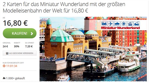 Miniatur Wunderland Tickets