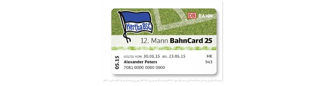 12. Mann BahnCard 25