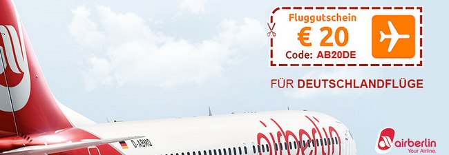 Air-Berlin-Gutschein bei Opodo