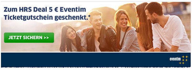 Eventim Gutschein bei den HRS Deals