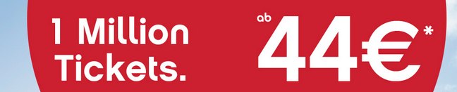 Air Berlin Tickets ab 44 €