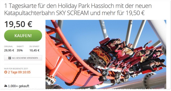 Holiday-Park Gutschein bei Groupon