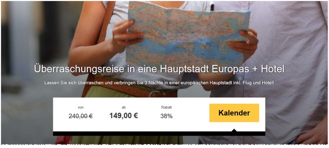 TravelBird Überraschungsreise