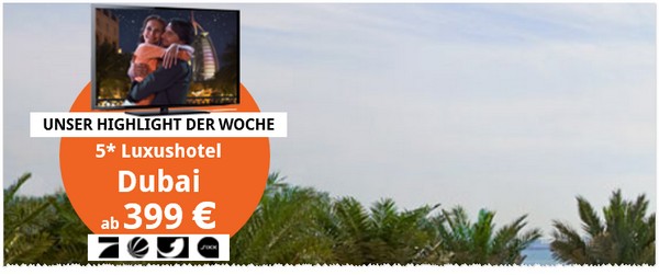 Travista Werbung: Dubai-Reise