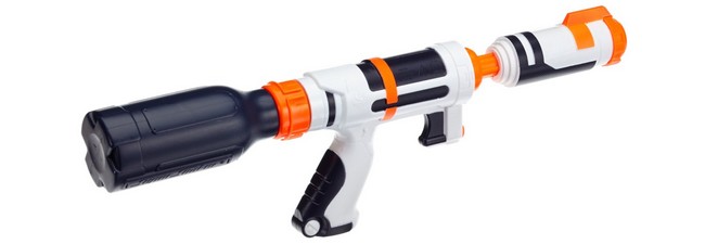 ALDI Wasserpistole als Angebot bei ALDI ab 26.5. & 4.6.2015: Nerf Super Soaker Bottle Blitz für 9,99 €