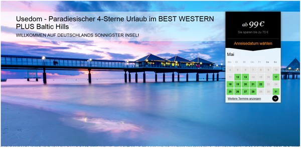 Usedom Best Western Plus Baltic Hills Hotel