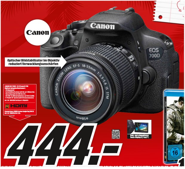 Canon EOS 700D bei Media Markt