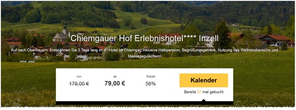 Angebot für den Chiemgauer Hof in Inzell