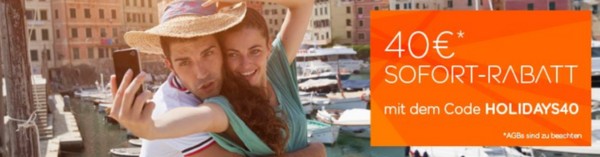 Easyjet Holidays Gutschein 40 Euro Rabatt