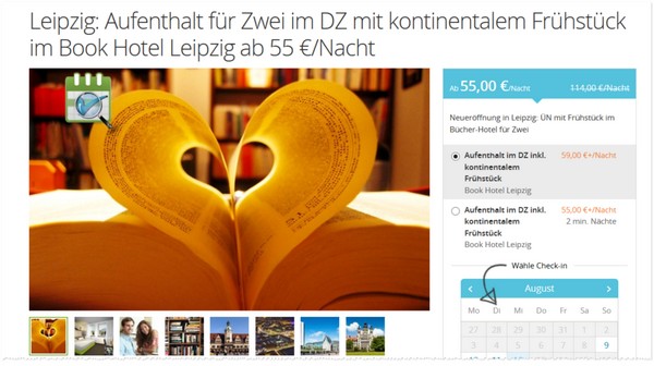 Book Hotel Leipzig Neueröffnung