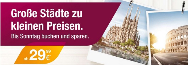 Germanwings City-Tickets