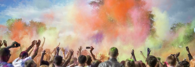 Holi-Festival-Tickets 2017 – 2 Farbgefühle Tickets für Berlin am 12.8.2017 inkl. Schlüsselbänder = 24,98 € über Groupon