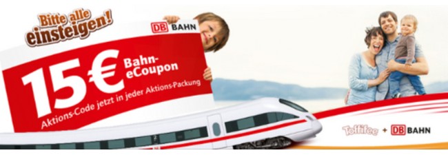 Toffifee Bahn-Coupon: 15 € Code in Aktionspackungen ab 4.9.2017, gültig bis 9.12.2017