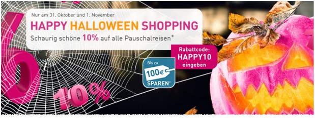 LTUR Happy Halloween Shopping Gutschein