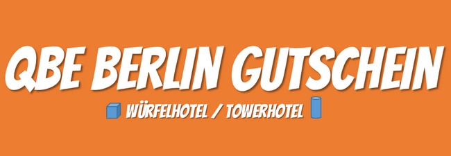 Qbe Berlin Hotelgutschein: 2 Übernachtungen + Frühstück für 2 Personen im Würfel / Tower ab 29 €